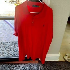 Red Raulph Lauren Polo shirt 4XLT